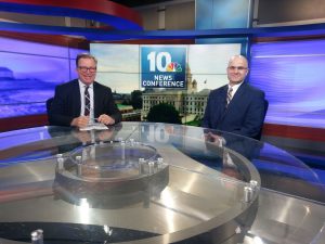 Brian Lamoureux, practitioner in management, at WJAR Channel 10 